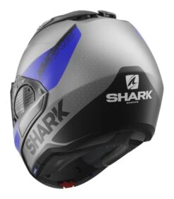 Shark EVO GT ENCKE Helmet -Moto Forge Sales Store shark evogtencke helmet matte grey blue black 2