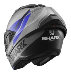 Shark EVO GT ENCKE Helmet -Moto Forge Sales Store shark evogtencke helmet matte grey blue black 3
