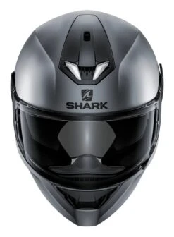 Shark Skwal 2 Blank Helmet - White LEDs -Moto Forge Sales Store shark skwal2 blank helmet white le ds matte dark grey