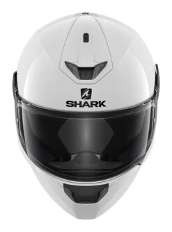 Shark Skwal 2 Blank Helmet - White LEDs -Moto Forge Sales Store shark skwal blank matte sm white 1