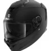 Shark Spartan GT Helmet - Solid Matte Black / MD [Blemished - Very Good]
