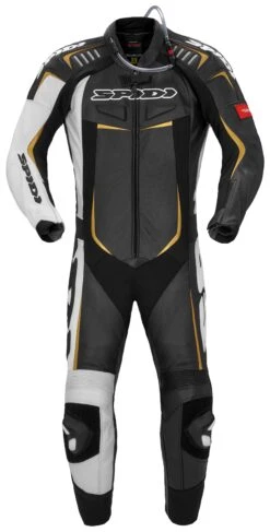 Spidi Track Wind Pro Race Suit 9 Spidi Track Wind Pro Race Suit -Moto Forge Sales Store spidi track wind pro suit blk wht gold black gold