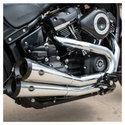 S&S Cycle Grand National Exhaust System For Harley Softail 2018-2023 9 S&S Cycle Grand National Exhaust System For Harley Softail 2018-2023 -Moto Forge Sales Store ss grand national exhaust system for harley softail20182019 chrome 2