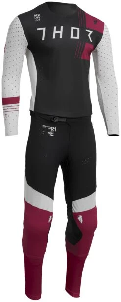 Thor Prime Strike Jersey -Moto Forge Sales Store thor prime strike jersey white black red 2