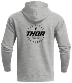 Thor Stadium Zip-Up Hoody -Moto Forge Sales Store thor stadium zip up hoody heather grey 1