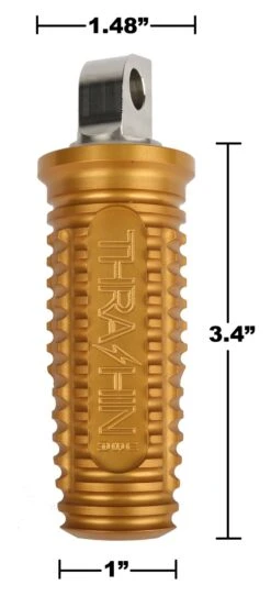 Thrashin Supply Burnout Passenger Foot Pegs For Harley Softail 2018-2023 9 Thrashin Supply Burnout Passenger Foot Pegs For Harley Softail 2018-2023 -Moto Forge Sales Store thrashin supply burnout foot pegs for harley 3