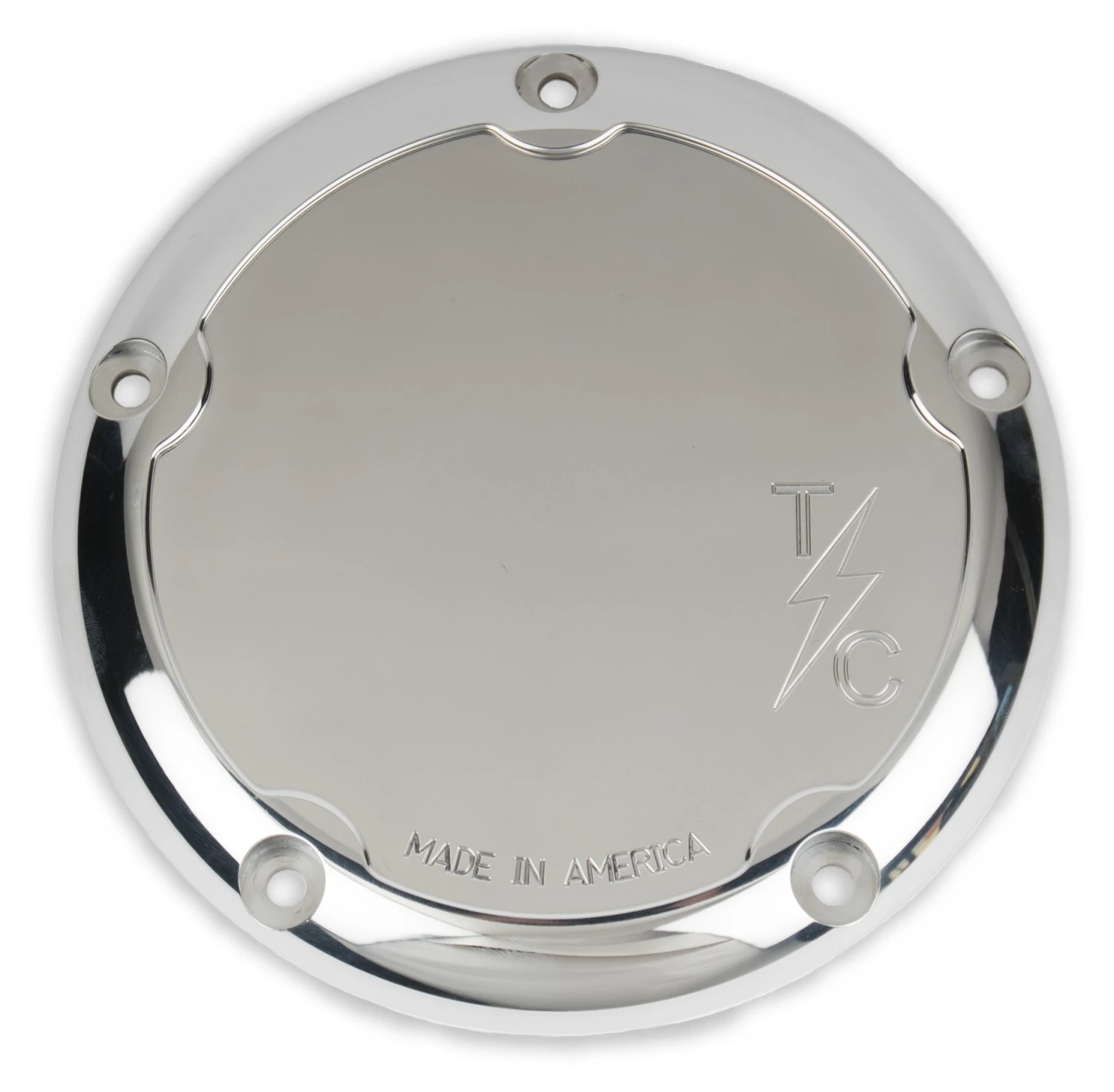 Thrashin Supply Dished Derby Cover For Harley Big Twin 1999-2018 3 Thrashin Supply Dished Derby Cover For Harley Big Twin 1999-2018 - Image 3