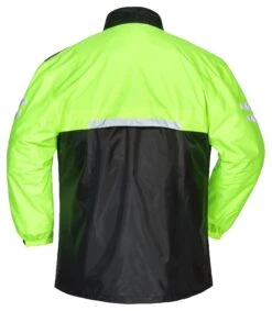 Tour Master Shield Two Piece Rain Suit -Moto Forge Sales Store tour master shield2 pc rainsuit black hi viz 1