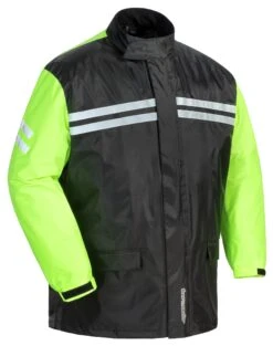 Tour Master Shield Two Piece Rain Suit -Moto Forge Sales Store tour master shield2 pc rainsuit black hi viz