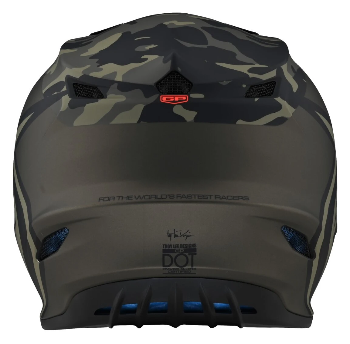 Troy Lee Designs Troy Lee GP Overload Camo Helmet 4 Troy Lee Designs Troy Lee GP Overload Camo Helmet - Image 4