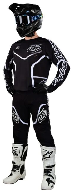 Troy Lee Designs Troy Lee SE Pro Radian Pants -Moto Forge Sales Store troy lee se pro radian pants black white 2