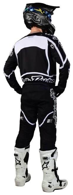 Troy Lee Designs Troy Lee SE Pro Radian Pants -Moto Forge Sales Store troy lee se pro radian pants black white 3