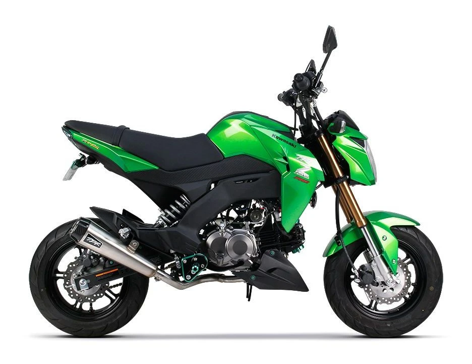 Two Brothers Comp Exhaust System Kawasaki Z125 Pro 2017-2023 1 Two Brothers Comp Exhaust System Kawasaki Z125 Pro 2017-2023